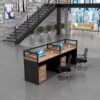 2-way office workstation,2.4m boardroom table,2-door filing cabinet, visitors seat