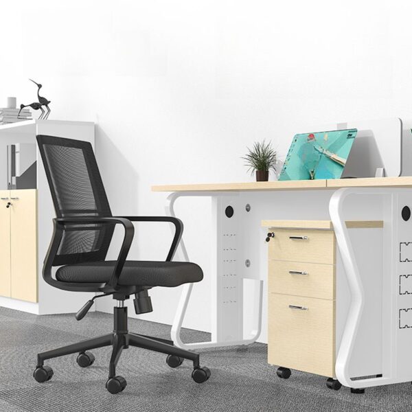 1.2m office desk ,catalina visit9ors seat,3-drawer fireproof safe cabinet
