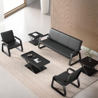 executive coffee table, mahogany coat hanger, wooden credenza, executive high back office seat