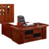 2.0m executive office desk, orthopedic office seat, 2-way office workstation