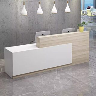 4-link waiting bench, 1.4m reception desk,5-seater executive waiting sofa