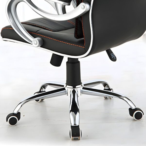 2.0M executive office desk,3-link metallic waiting bench, ergonomic office seat,2-way office workstation