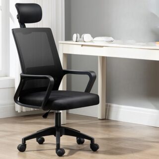 6-way office workstation, executive workstation seat, 3-drawers filing office cabinet