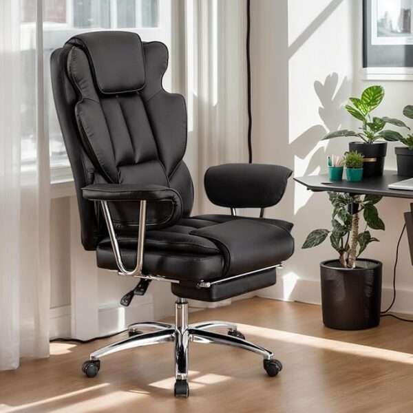 2.0m executive office desk, ergonomic office seat ,reception office seat