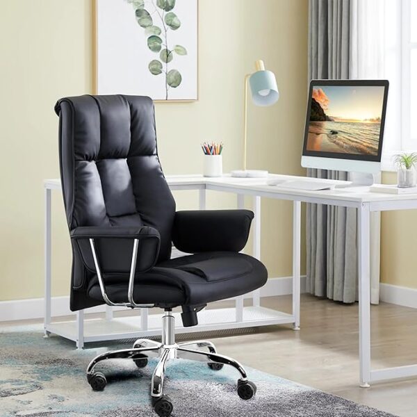 2.0m executive office desk, ergonomic office seat ,reception office seat