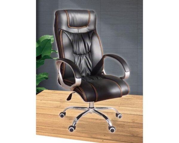 1.4m executive desk, ergonomic office seat, 3-drawers file cabinet, 2.4m boardroom table