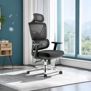 1.6m executive office desk, 6-way office workstation,4-drawers fireproof safe cabinet, ergonomic office seat