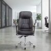 1.4m executive office desk, mahogany visitors seat,4-drawer filing cabinet