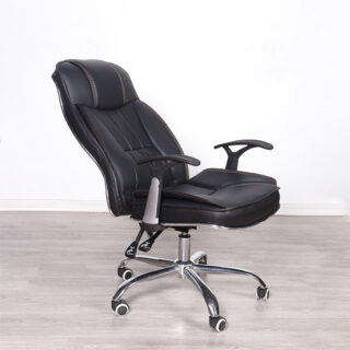 1.4m executive office desk, mahogany visitors seat,4-drawer filing cabinet