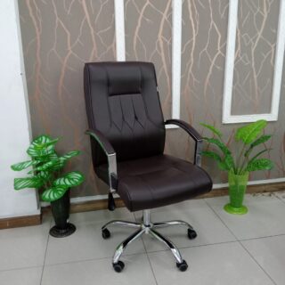 1.8M executive office desk, executive high back office seat,2-door filing cabinet
