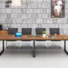 headrest office seat, 3-link waiting bench wooden credenza,1.6m reception desk