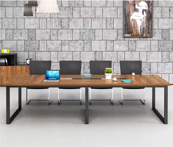 headrest office seat, 3-link waiting bench wooden credenza,1.6m reception desk