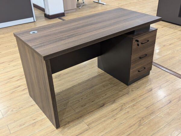 1.2m executive office desk, headrest office seat ,catalina visitors seat, wooden credenza