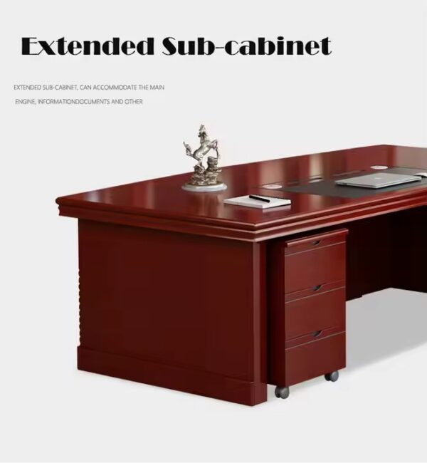 4-drawers filing office cabinet,5-seater executive office sofa, mahogany coat hanger