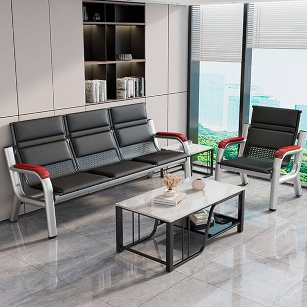 executive coffee table, 3-drawers filing cabinet, 5-seater office sofa