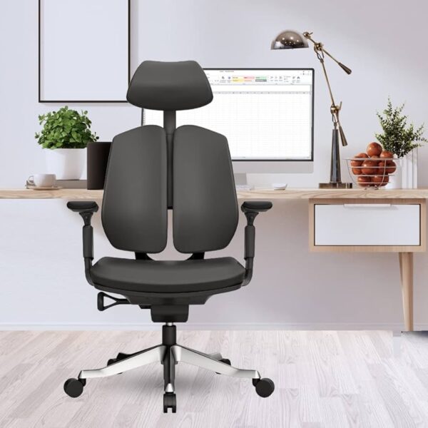 2.0M executive office desk, orthopedic office seat, 2-link waiting bench, executive high back office seat