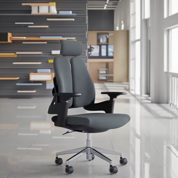 2.0M executive office desk, orthopedic office seat, 2-link waiting bench, executive high back office seat