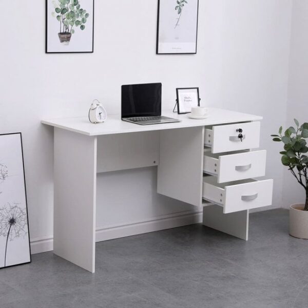 Headrest office seat,3-link waiting bench, 1.2m executive desk, full glass filing office cabinet