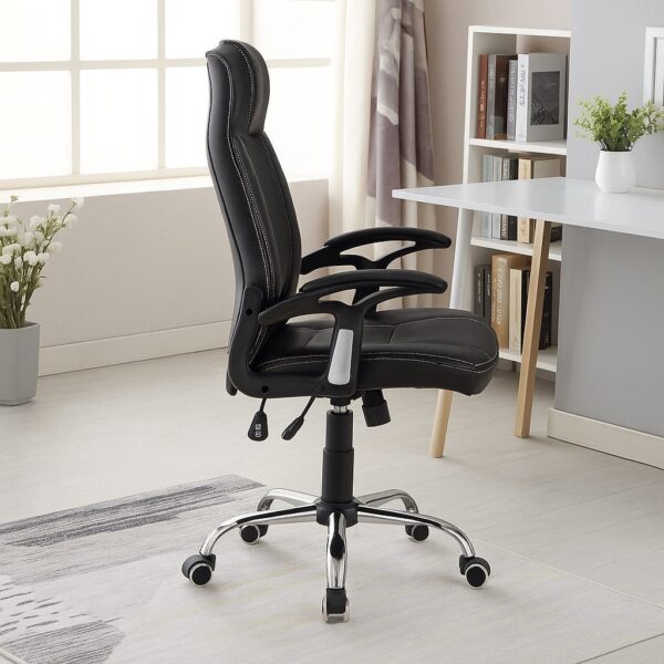 1.2m executive office desk, ergonomic office seat,2-door filing cabinet, 1.6m reception office desk
