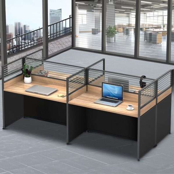 Clerical office seat, wooden credenza, 2-door filing cabinet,2.4m board4room table , catalina visitors seat,2-way office workstation