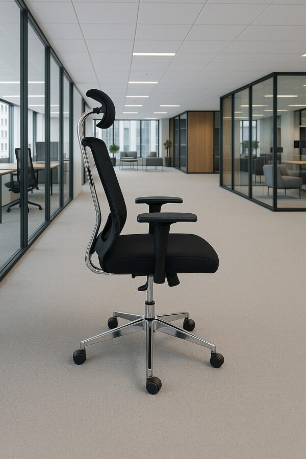 2.0M executive desk, directors recliner office seat,3-door filing cabinet