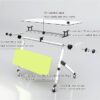 Foldable seat, executive coat hanger, executive visitors seat, wooden credenza,1.6m reception office desk