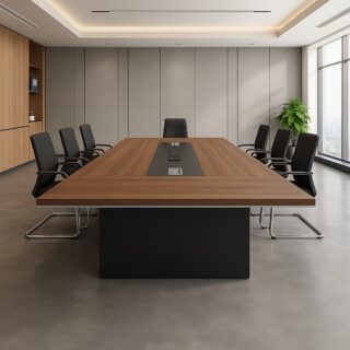 2.4m executive boardroom table, executive office seat,4-link waiting bench