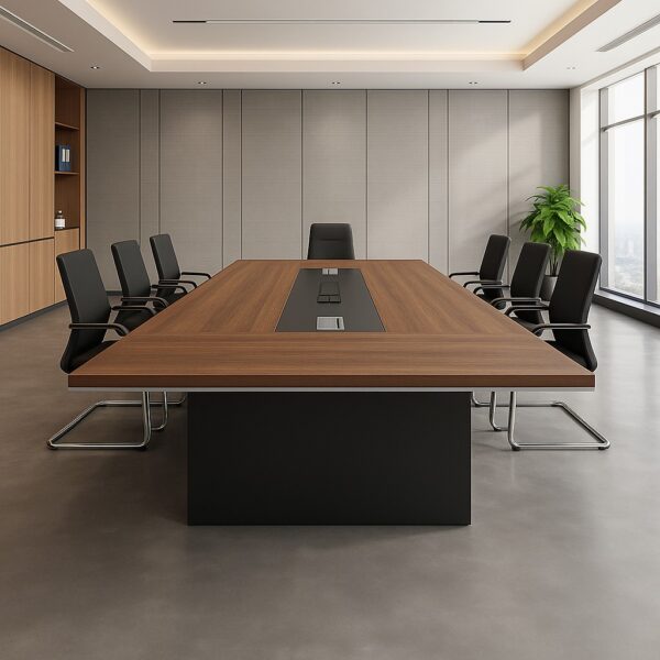2.4m executive boardroom table, executive office seat,4-link waiting bench