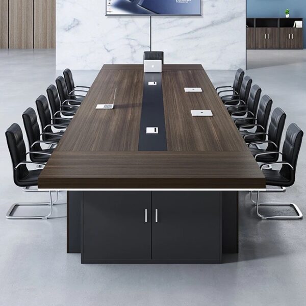 2.4m executive boardroom table, executive office seat,4-link waiting bench