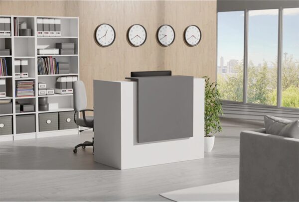 1.4m executive office desk, orthopedic office seat, 3-link waiting bench