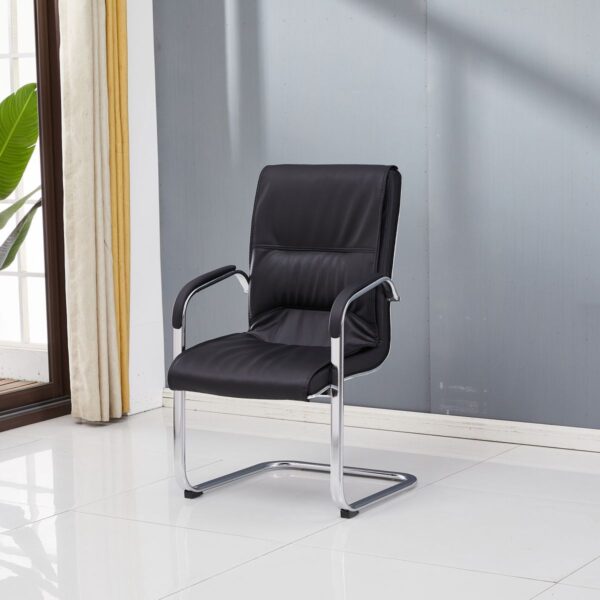 1.4m executive office desk ,executive office seat, mahogany coat hanger,2-door wooden credenza