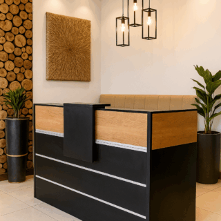 3-linik waiting bench, dual orthopedic office seat,2.0m executive desk, executive directors seat,