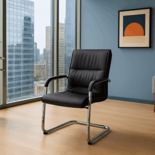 1.4m executive office desk ,executive office seat, mahogany coat hanger,2-door wooden credenza