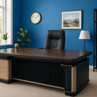 2.4m executive boardroom table, executive office seat,4-link waiting bench