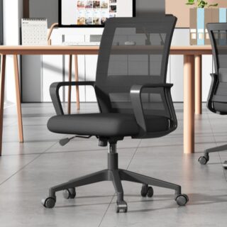 Secretarial Seat, coat hanger, boardroom table, filling cabinet, workstation, credenza, office chair, safe