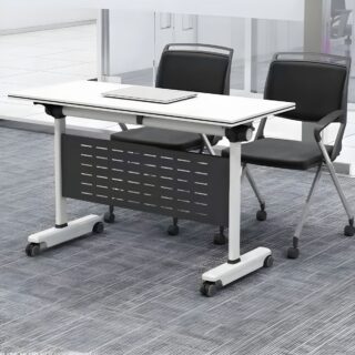 filling cabinet, coat hanger, office desk, reception desk, workstation, conference table, boardroom table, secretarial seat, safe, credenza