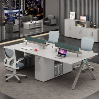 visitor seat, waiting bench, foldable table, adjustable table, workstation, conference seat, coat hanger, filling cabinet, reception desk