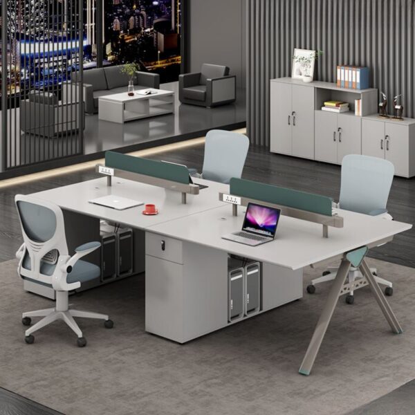 visitor seat, waiting bench, foldable table, adjustable table, workstation, conference seat, coat hanger, filling cabinet, reception desk
