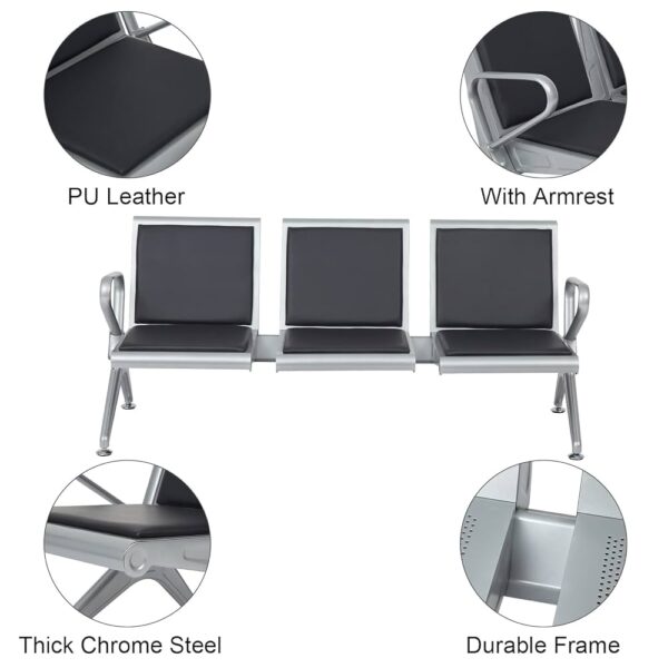 waiting bench, workstation, filling cabinet, captain mesh seat, L-shaped desk, coat hanger