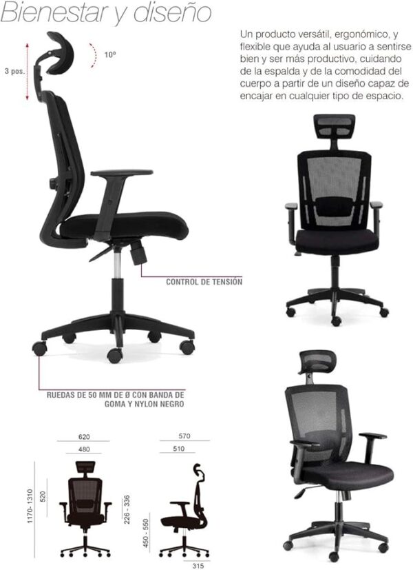 secretarial seat, filling cabinet, boardroom table, reception desk, coat hanger, safe, credenza
