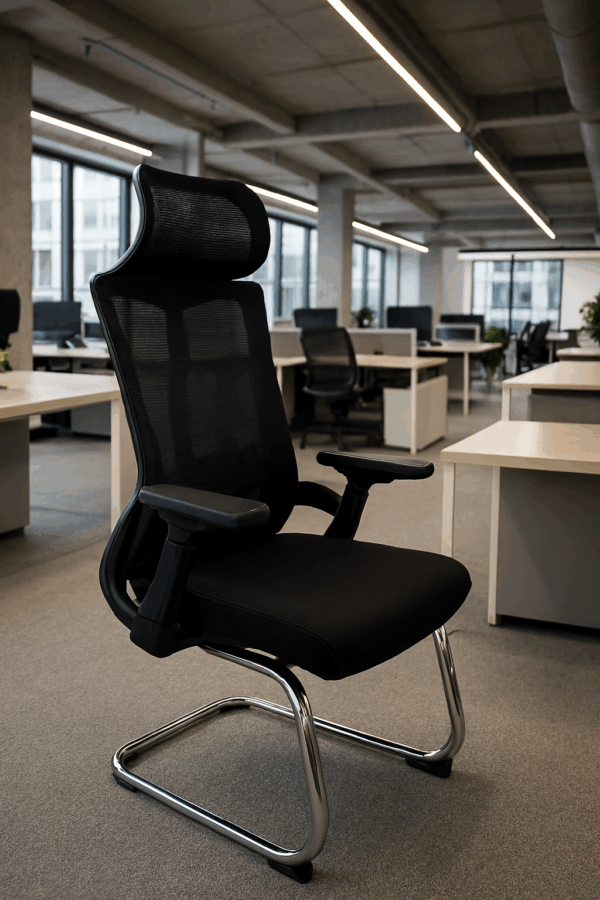 coat hanger, boardroom table, workstation, reception desk, conference seat, foldable seat, clerical seat, filling cabinet, credenza