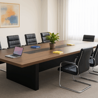 conference table, coat hanger, boardroom table, workstation, reception desk, filling cabinet, secretarial seat