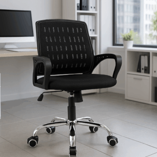 secretarial seat, advanced desk, boardroom table, waiting sofa, ergonomic seat, credenza