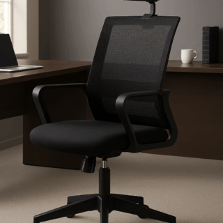 reception desk, ergonomic seat, filling cabinet, executive desk, Eames seat, workstation, credenza, conference table
