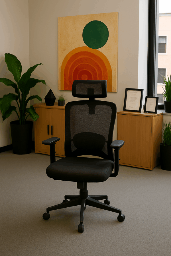 orthopedic seat, boardroom table, filling cabinet, conference seat, executive seat, reception desk, secretarial desk, executive desk