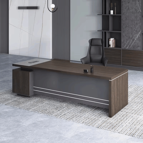 coat hanger, reception desk, executive desk, secretarial seat, boardroom table, filling cabinet, safe