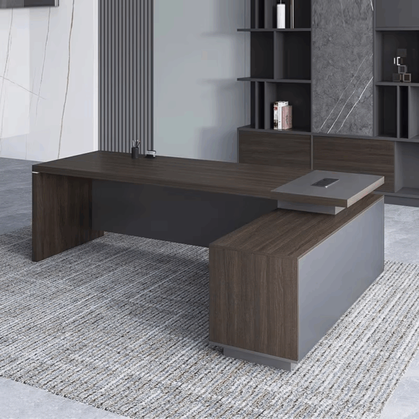 coat hanger, reception desk, executive desk, secretarial seat, boardroom table, filling cabinet, safe