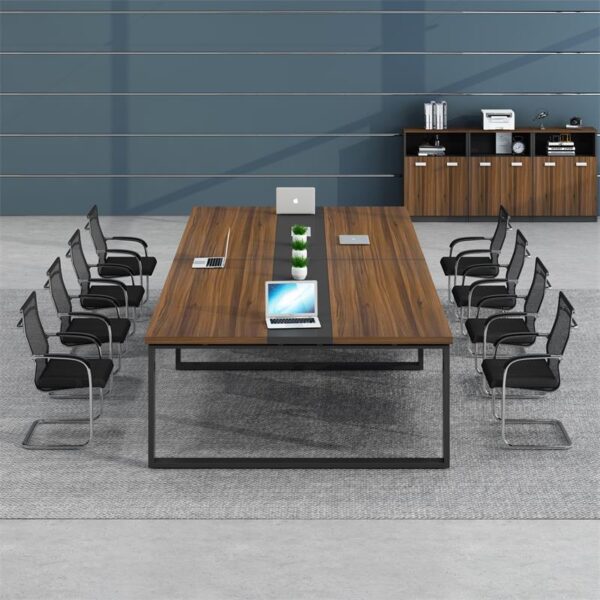 reception desk, boardroom table, safe, filling cabinet, waiting bench