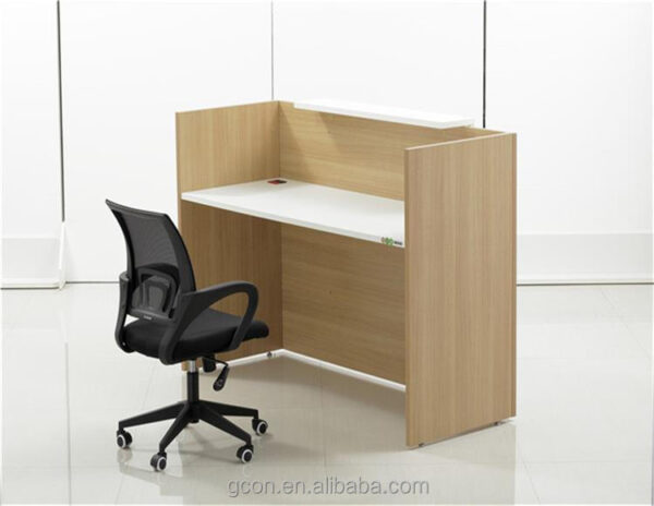 reception desk, boardroom table, workstation, safe, office desk, clerical seat, advanced desk, coat hanger, coffee table