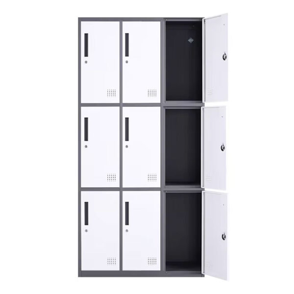 secretarial seat, filling cabinet, boardroom table, reception desk, coat hanger, safe, credenza